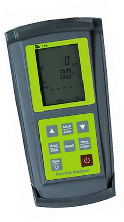 Combustion, Efficiency, Analyzers, Flue Gas, TPI, Test Products International